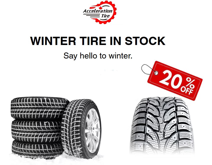 Acceleration Tire - 20% Off Winter Tires In Stock